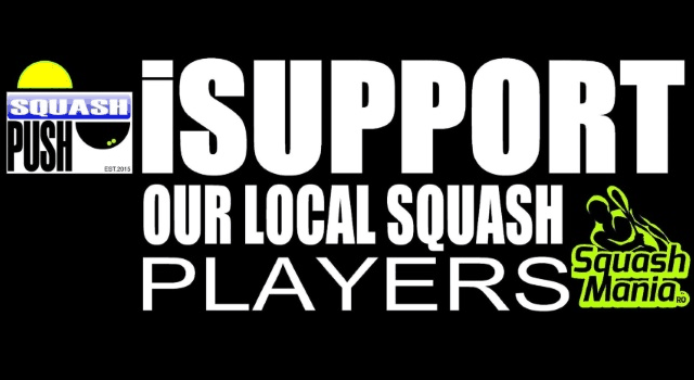 iSUPPORT Our Local Squash Players sustinut de SquashMania